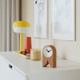 IKEA FLODKRÄFTA (ИКЕА ФЛОДКРЭФТА) — Часы, пробка белый 8x15x4 см — фото 3
