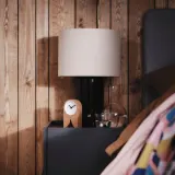 IKEA FLODKRÄFTA (ИКЕА ФЛОДКРЭФТА) — Часы, пробка белый 8x15x4 см — фото 4