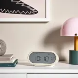 IKEA RÖDSTRÄFSE (ИКЕА РЁДСТРЭФСЕ) — Будильник с гигрометром/термометром, бежевый 17x8x6 см — фото 3