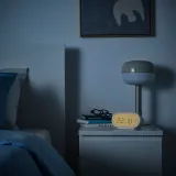 IKEA RÖDSTRÄFSE (ИКЕА РЁДСТРЭФСЕ) — Будильник с гигрометром/термометром, бежевый 17x8x6 см — фото 4