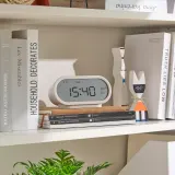IKEA RÖDSTRÄFSE (ИКЕА РЁДСТРЭФСЕ) — Будильник с гигрометром/термометром, бежевый 17x8x6 см — фото 5
