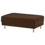 IKEA UPPÅKRA (ИКЕА УППОКРА) — Чехол на пуф-подставку для ног, Самсала тёмно-коричневый — фото 2