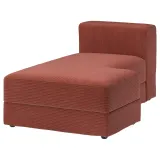 IKEA JÄTTEBO (ИКЕА ЙЭТТЕБО) — Чехол на модуль-шезлонг, правый, Самсала коричнево-красный — фото 2