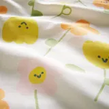 IKEA BARNDRÖM (ИКЕА БАРНДРЁМ) — Простыня на резинке, разноцветная в цветочек 90x200 см — фото 4