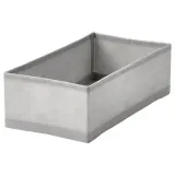 IKEA KOSINGEN (ИКЕА КОСИНГЕН) — Коробка для хранения, светло-серая 20x38x12 см — фото 1