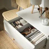 IKEA KOSINGEN (ИКЕА КОСИНГЕН) — Коробка для хранения, светло-серая 20x38x12 см — фото 2
