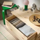 IKEA KOSINGEN (ИКЕА КОСИНГЕН) — Коробка для хранения, светло-серая 20x38x12 см — фото 4