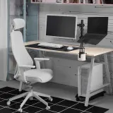 IKEA STUBBERGET (ИКЕА СТУББЕРГЕТ) — Держатель для ноутбука на кронштейн, чёрный — фото 5