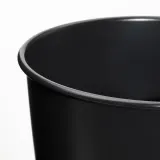 IKEA BROKTRAST (ИКЕА БРОКТРАСТ) — Кашпо для цветочного горшка, для дома и улицы/тёмно-серое 12 см — фото 3