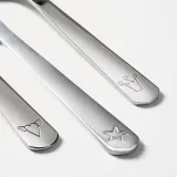IKEA FABLER (ИКЕА ФАБЛЕР) — Набор детских столовых приборов, 3 шт, нержавеющая сталь — фото 5