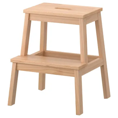 IKEA BEKVÄM (ИКЕА БЕКВЭМ) — Табурет-стремянка, бук 50 см