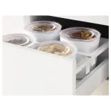 IKEA MAXIMERA (ИКЕА МАКСИМЕРА) — Ящик, средний, белый 40х37 см — фото 2