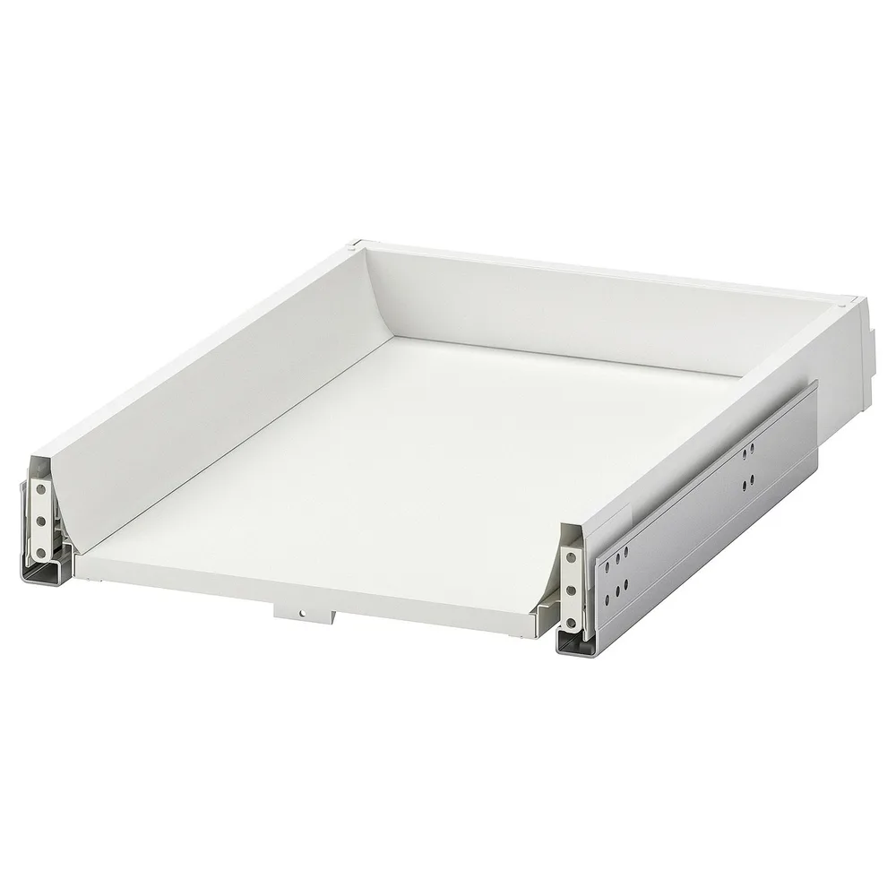 IKEA MAXIMERA (ИКЕА МАКСИМЕРА) — Ящик, низкий, белый 40х60 см
