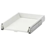 IKEA MAXIMERA (ИКЕА МАКСИМЕРА) — Ящик, низкий, белый 40х60 см — фото 1