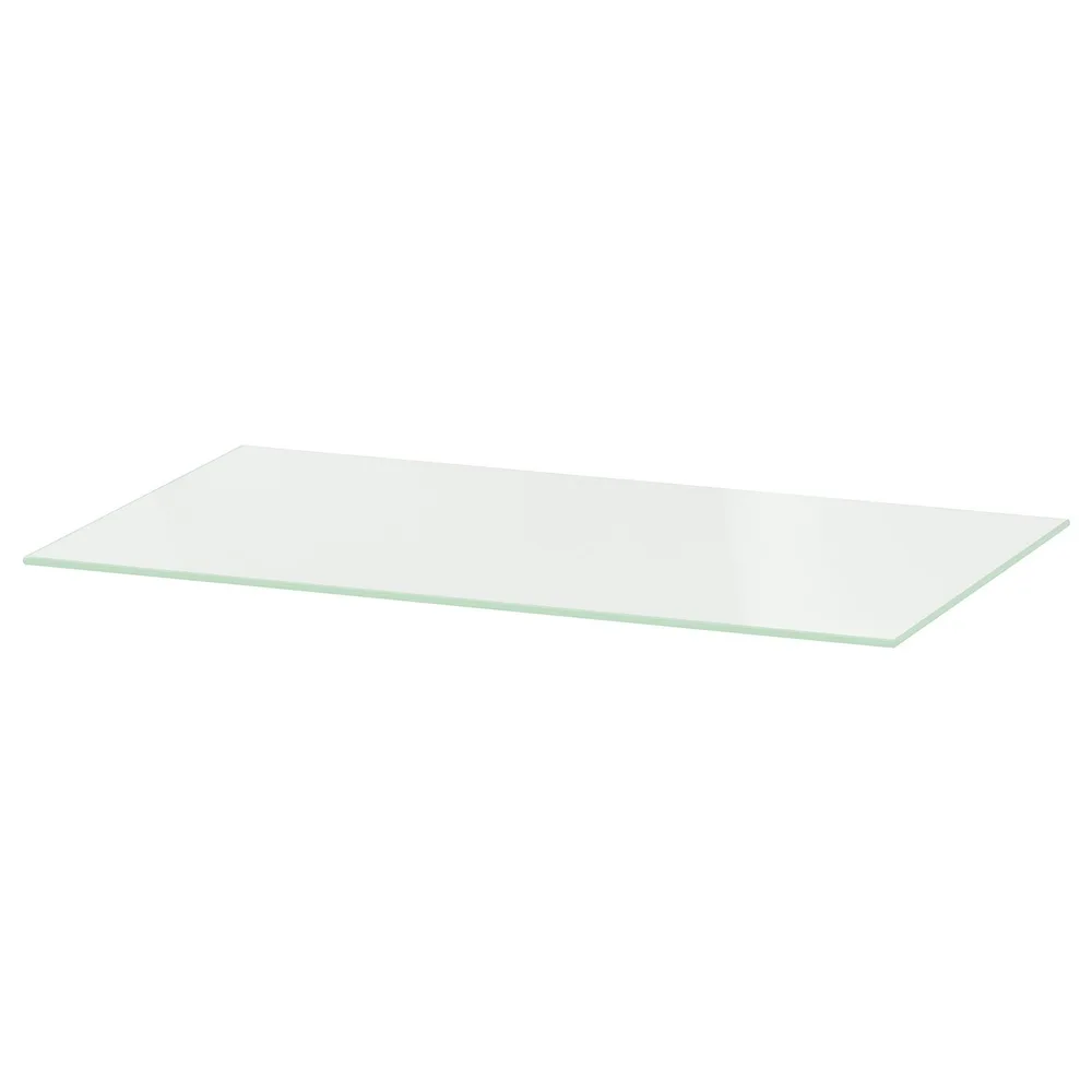 IKEA BESTÅ (ИКЕА БЕСТО) — Полка стеклянная, стекло 56x36 см