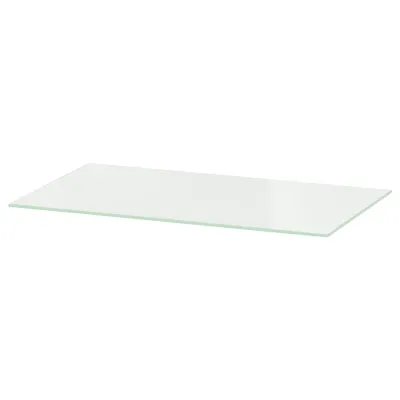 IKEA BESTÅ (ИКЕА БЕСТО) — Полка стеклянная, стекло 56x36 см