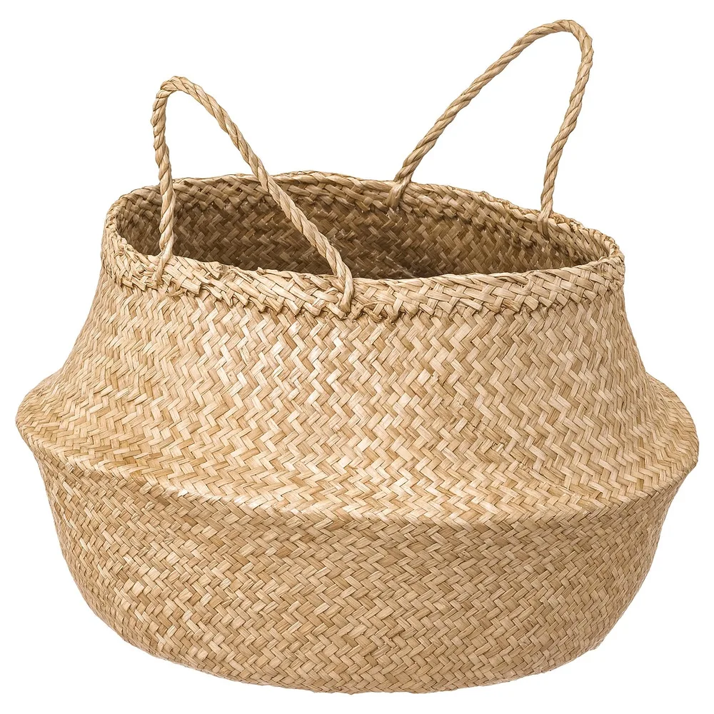 IKEA FLÅDIS (ИКЕА ФЛОДИС) — Корзина, морская трава 25 см