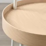IKEA BURVIK (ИКЕА БУРВИК) — Столик, белый 38 см — фото 8