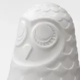 IKEA SOLBO (ИКЕА СОЛБО) — Лампа настольная LED, белый/сова 23 см — фото 5