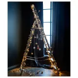 IKEA LEDFYR (ИКЕА ЛЕДФИР) — Гирлянда LED, 24 лампы, для помещений серебристый — фото 5