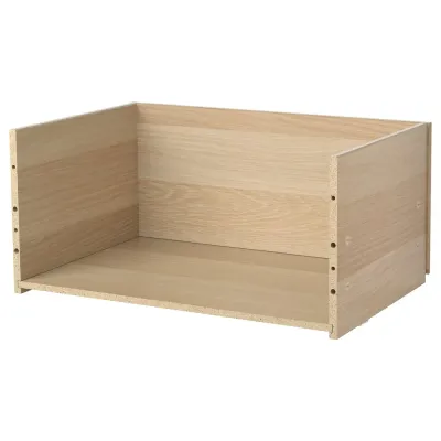 IKEA BESTÅ (ИКЕА БЕСТО) — Рама ящика, имитация беленого дуба 60x25x40 см