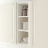 IKEA TORNVIKEN (ИКЕА ТОРНВИКЕН) — Шкаф открытый, кремовый 20x37x60 см — фото 2