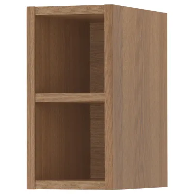 IKEA VADHOLMA (ИКЕА ВАДХОЛМА) — Шкаф открытый, коричневый/тонированный ясень 20x37x40 см