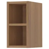 IKEA VADHOLMA (ИКЕА ВАДХОЛМА) — Шкаф открытый, коричневый/тонированный ясень 20x37x40 см — фото 1