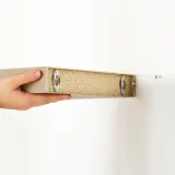 IKEA LACK (ИКЕА ЛАКК) — Полка настенная, имитация дуба, беленая 30х26 см — фото 5