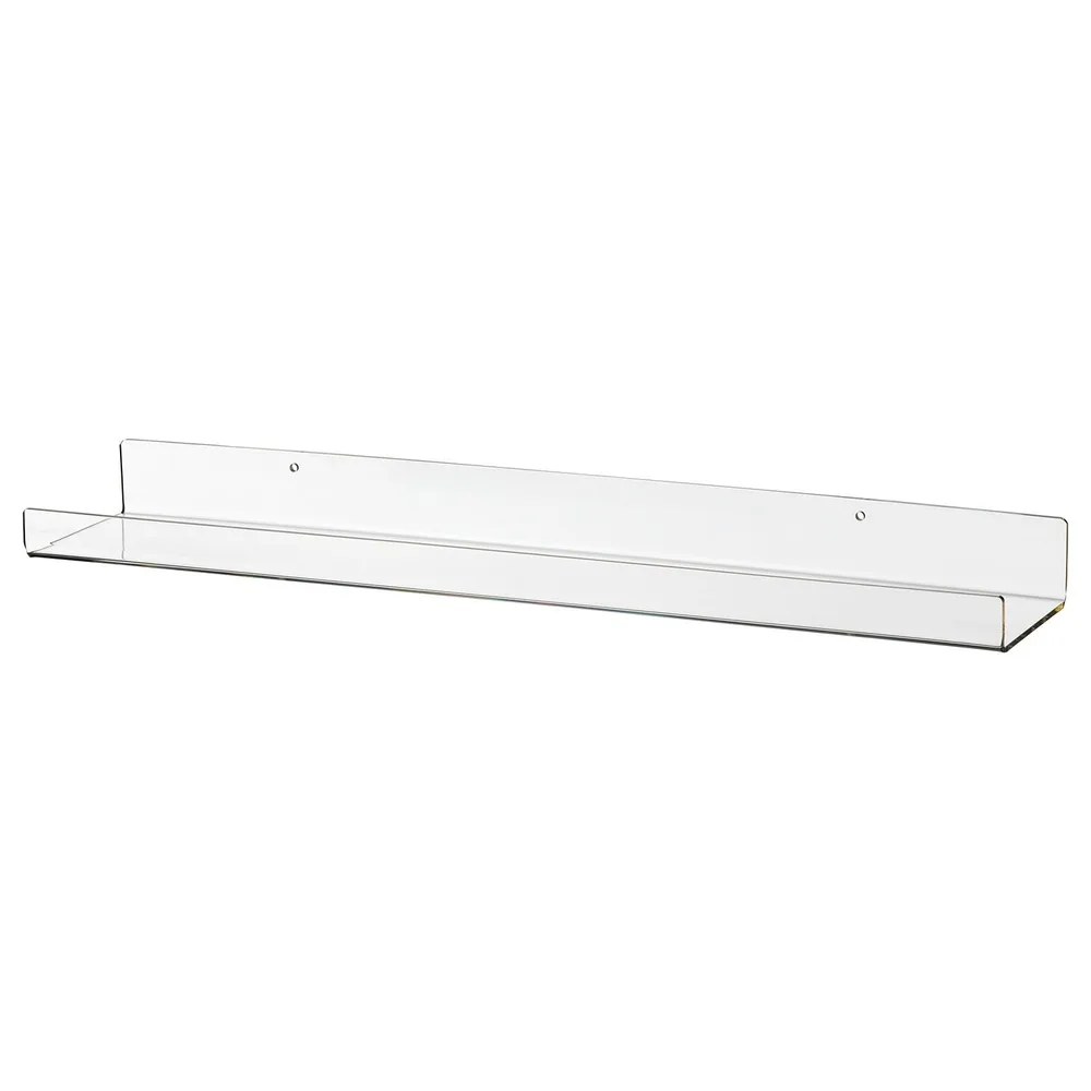 IKEA MELLÖSA (ИКЕА МЕЛЛЁСА) — Полка для фотографий, прозрачная 60 см
