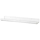 IKEA MELLÖSA (ИКЕА МЕЛЛЁСА) — Полка для фотографий, прозрачная 60 см — фото 1