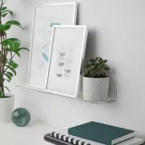 IKEA MELLÖSA (ИКЕА МЕЛЛЁСА) — Полка для фотографий, прозрачная 60 см — фото 2