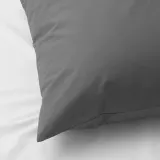 IKEA ULLVIDE (ИКЕА УЛЛВИДЕ) — Наволочка, серая 70х80 см — фото 2