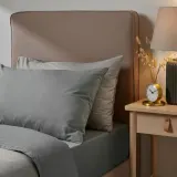 IKEA ULLVIDE (ИКЕА УЛЛВИДЕ) — Наволочка, серая 70х80 см — фото 4