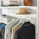 IKEA BOAXEL (ИКЕА БОАКСЕЛ) — Кронштейн, белый 40 см — фото 2