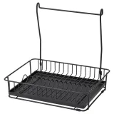 IKEA HULTARP (ИКЕА ХУЛТАРП) — Сушилка для посуды, чёрная — фото 1
