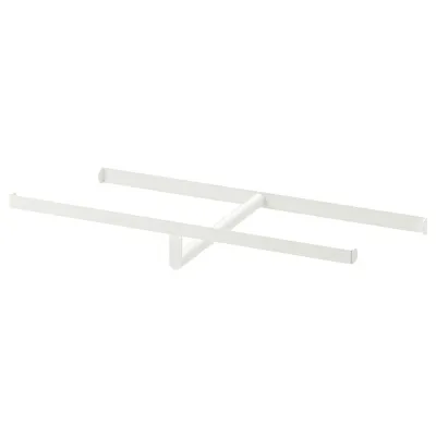 IKEA HJÄLPA (ИКЕА ХЙЭЛПА) — Штанга для одежды, белая 60х40 см