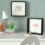 IKEA SANNAHED (ИКЕА САННАХЕД) — Рамка, чёрный 25х25 см — фото 3