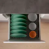 IKEA UPPDATERA (ИКЕА УППДАТЕРА) — Органайзер для ящика, антрацит 60 см — фото 5
