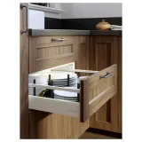 IKEA UPPDATERA (ИКЕА УППДАТЕРА) — Органайзер для ящика, антрацит 60 см — фото 8