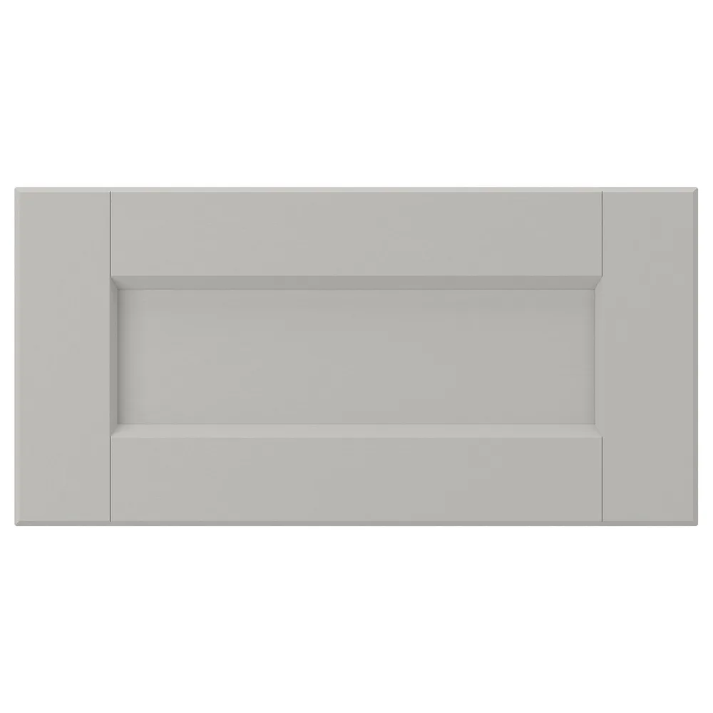 IKEA LERHYTTAN (ИКЕА ЛЕРХЙТТАН) — Фасад ящика, светло-серый 40х20 см