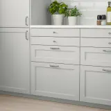 IKEA LERHYTTAN (ИКЕА ЛЕРХЙТТАН) — Фасад ящика, светло-серый 40х20 см — фото 3