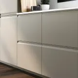 IKEA UPPLÖV (ИКЕА УППЛЁВ) — Фасад ящика, матовый тёмно-бежевый 40х10 см — фото 2
