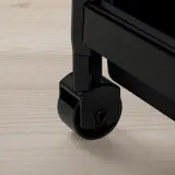IKEA VESKEN (ИКЕА ВЕСКЕН) — Тележка, чёрный 54х18х71 см — фото 5