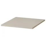 IKEA KOMPLEMENT (ИКЕА КОМПЛИМЕНТ) — Полка, серо-бежевый 50x58 см — фото 1