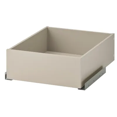 IKEA KOMPLEMENT (ИКЕА КОМПЛИМЕНТ) — Ящик, серо-бежевый 50x58 см