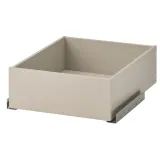 IKEA KOMPLEMENT (ИКЕА КОМПЛИМЕНТ) — Ящик, серо-бежевый 50x58 см — фото 1