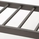 IKEA KOMPLEMENT (ИКЕА КОМПЛИМЕНТ) — Выдвижная вешалка для брюк, тёмно-серый 50x35 см — фото 2