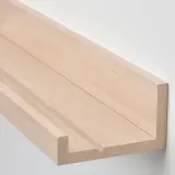 IKEA MOSSLANDA (ИКЕА МОССЛАНДА) — Полка для фоторамок, под берёзу 55 см — фото 3