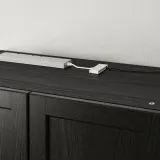 IKEA TVÄRDRAG (ИКЕА ТВЭРДРАГ) — Подсветка для шкафа, чёрный/диммируемая — фото 7